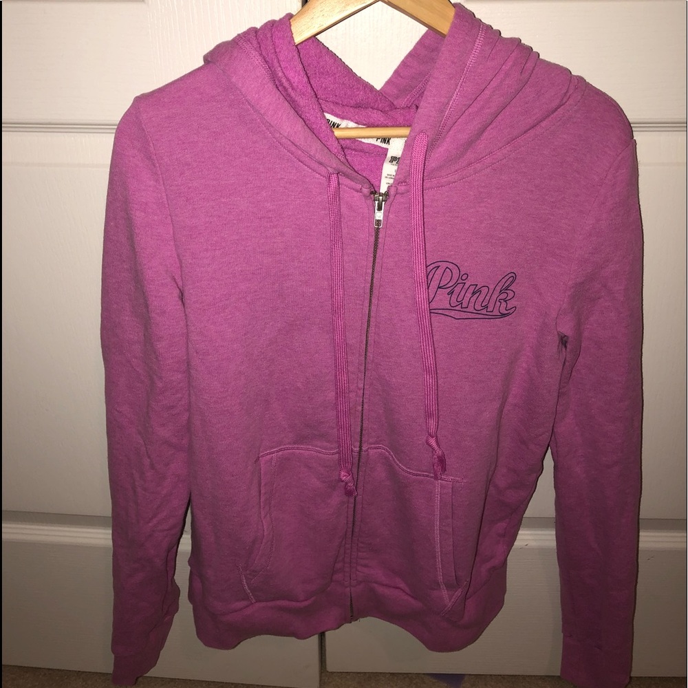 PINK brand zip up sweatshirt